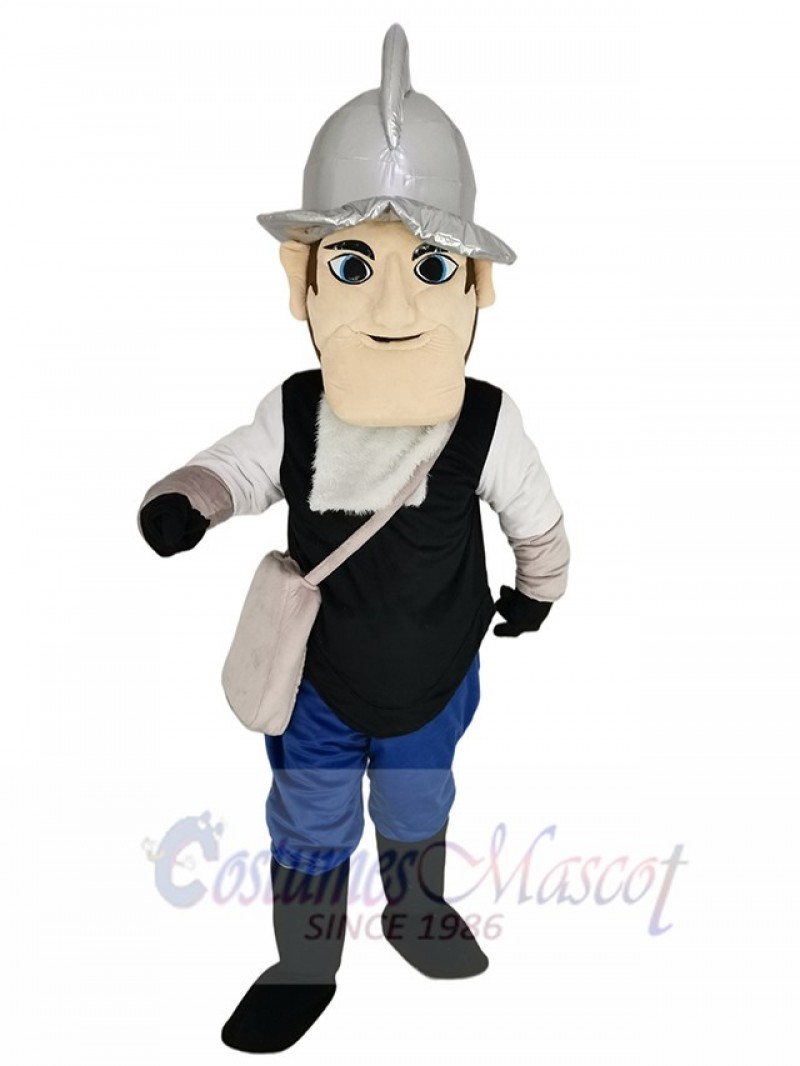 Conquistador mascot costume