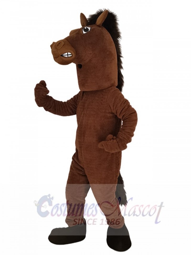 Stallion Horse mascot costume