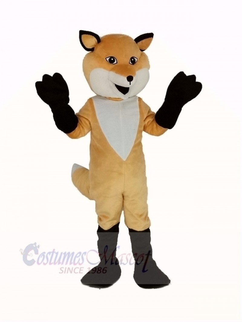 Funny Brown Fox Mascot Costume