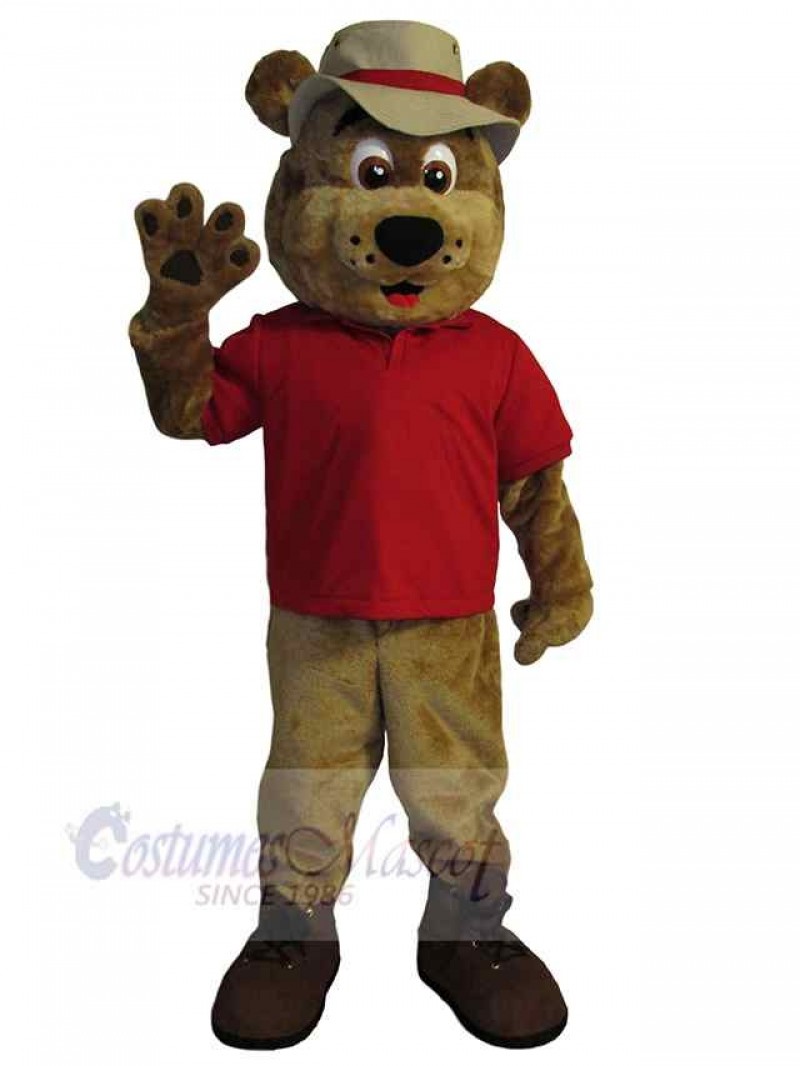 Bear mascot costume