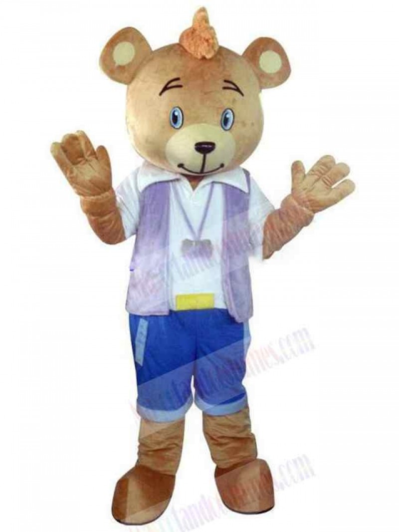 Bear mascot costume