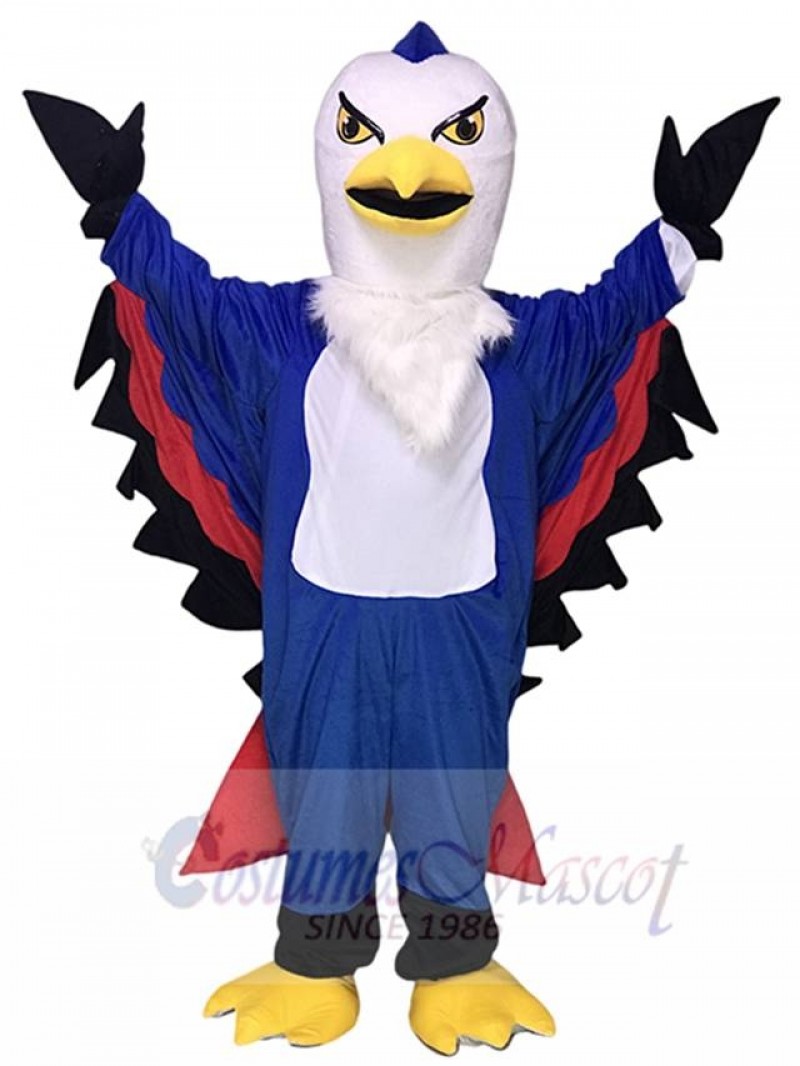 Blue and Red Thunderbird Mascot Costumes Animal 