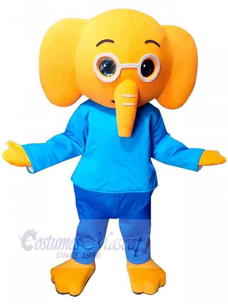 Elephant mascot costume