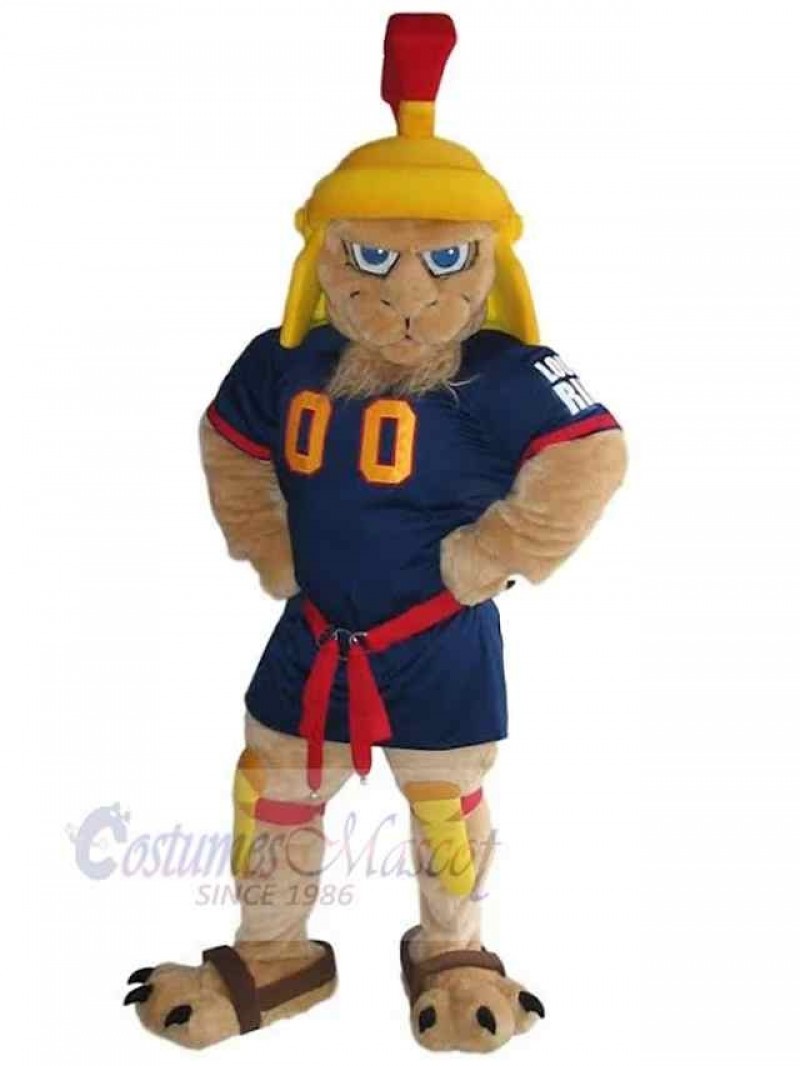 Leopard mascot costume