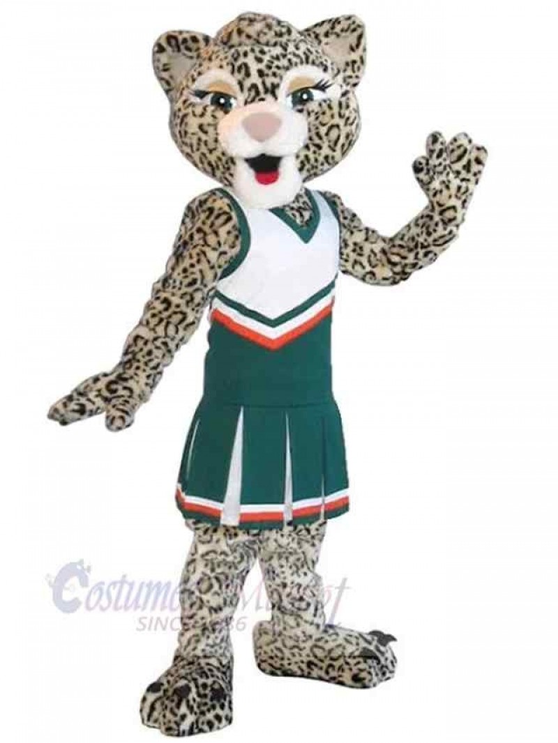 Leopard mascot costume