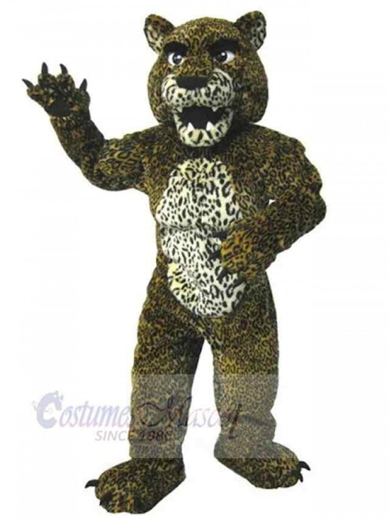 Leopard mascot costume