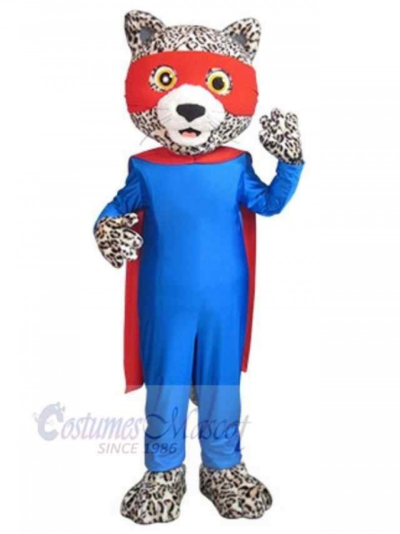 Leopard mascot costume