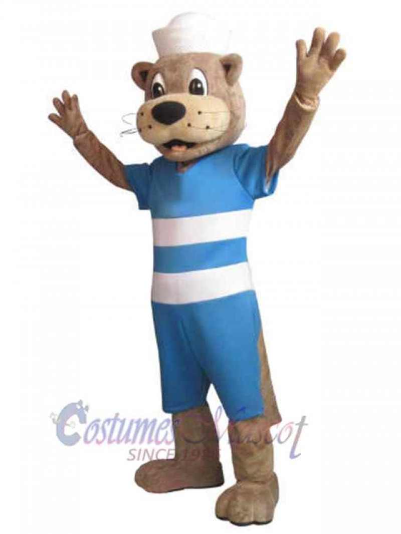 Otter mascot costume