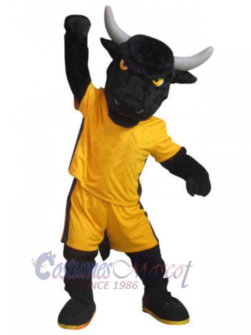 Bull mascot costume