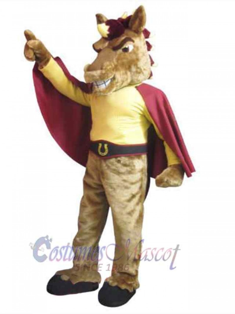 Horse mascot costume