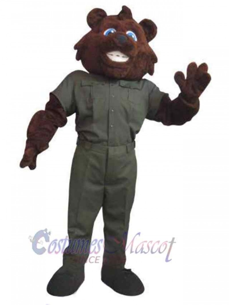 Bear mascot costume