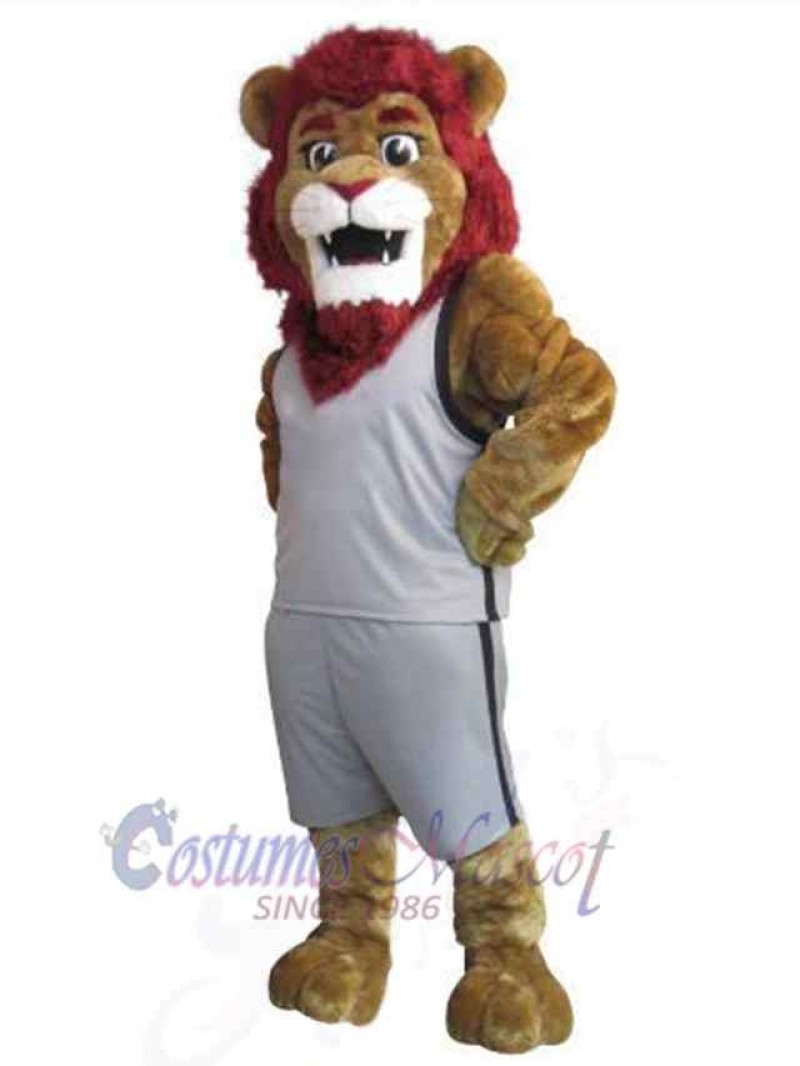 Lion mascot costume