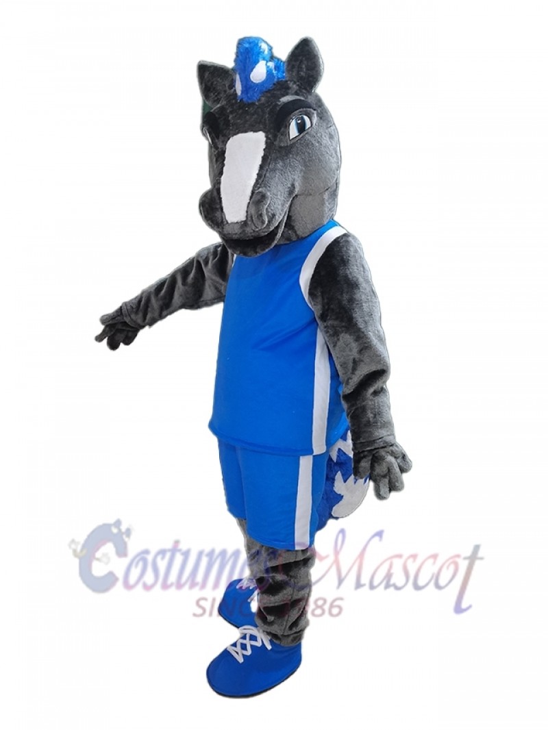 Mustang Horse mascot costume