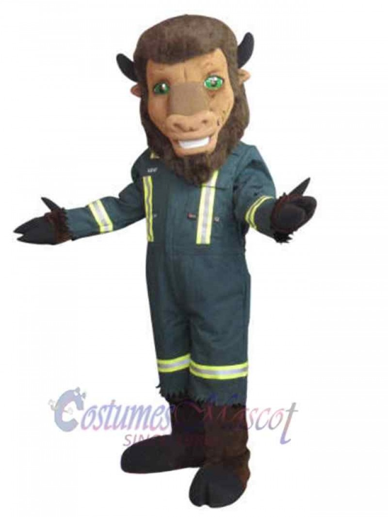 Buffalo mascot costume