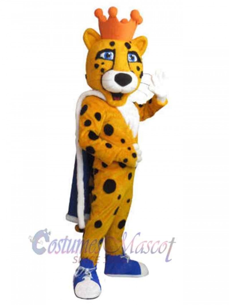 Cheetah mascot costume