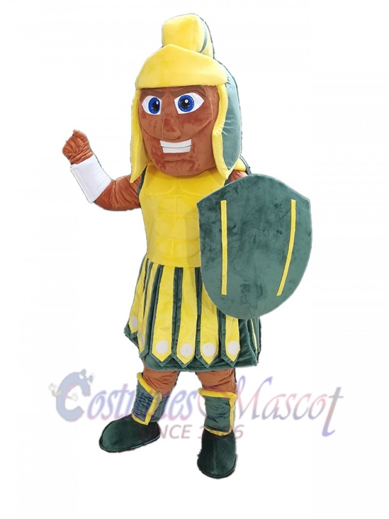 Spartan mascot costume