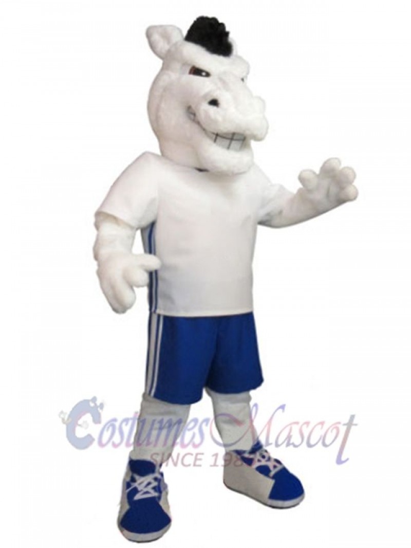 Mustang Horse mascot costume