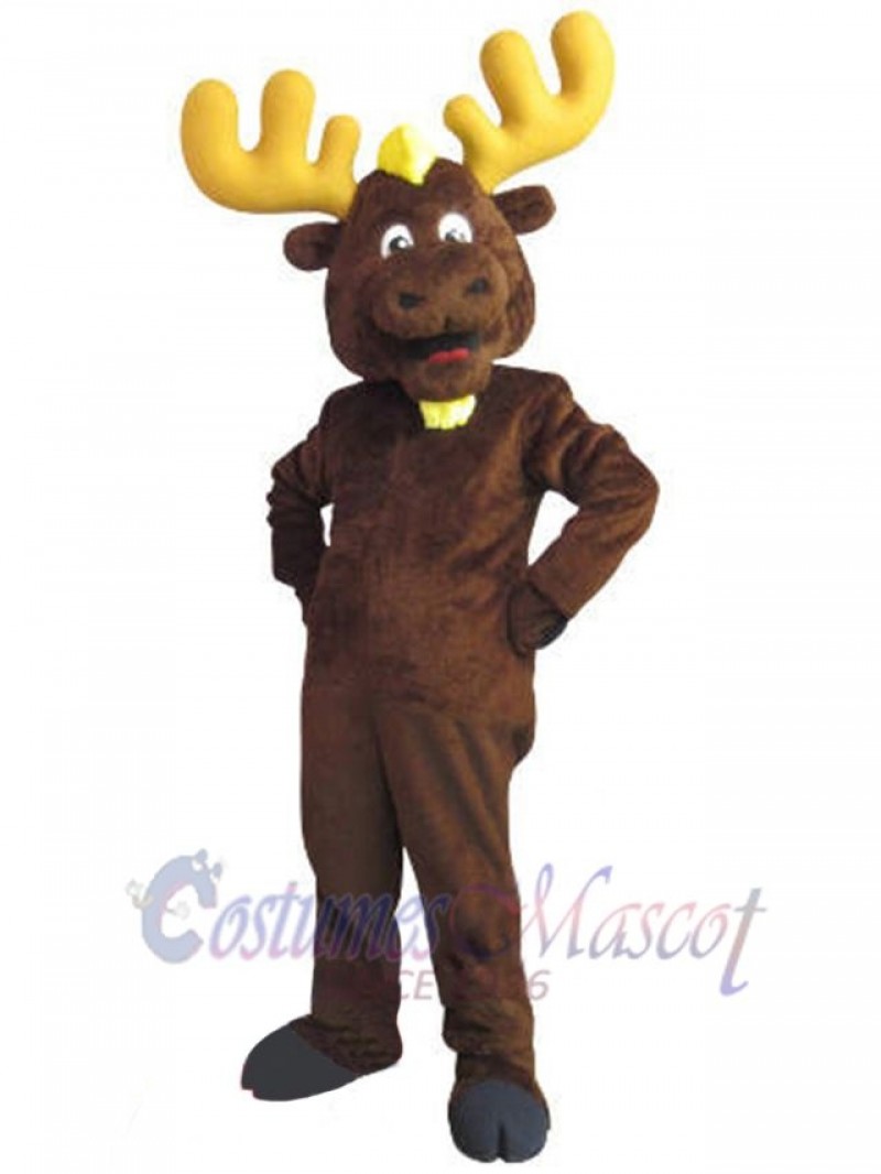 Moose mascot costume