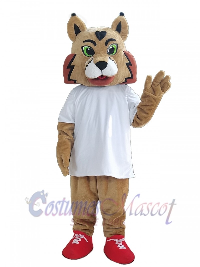 Wildcat mascot costume