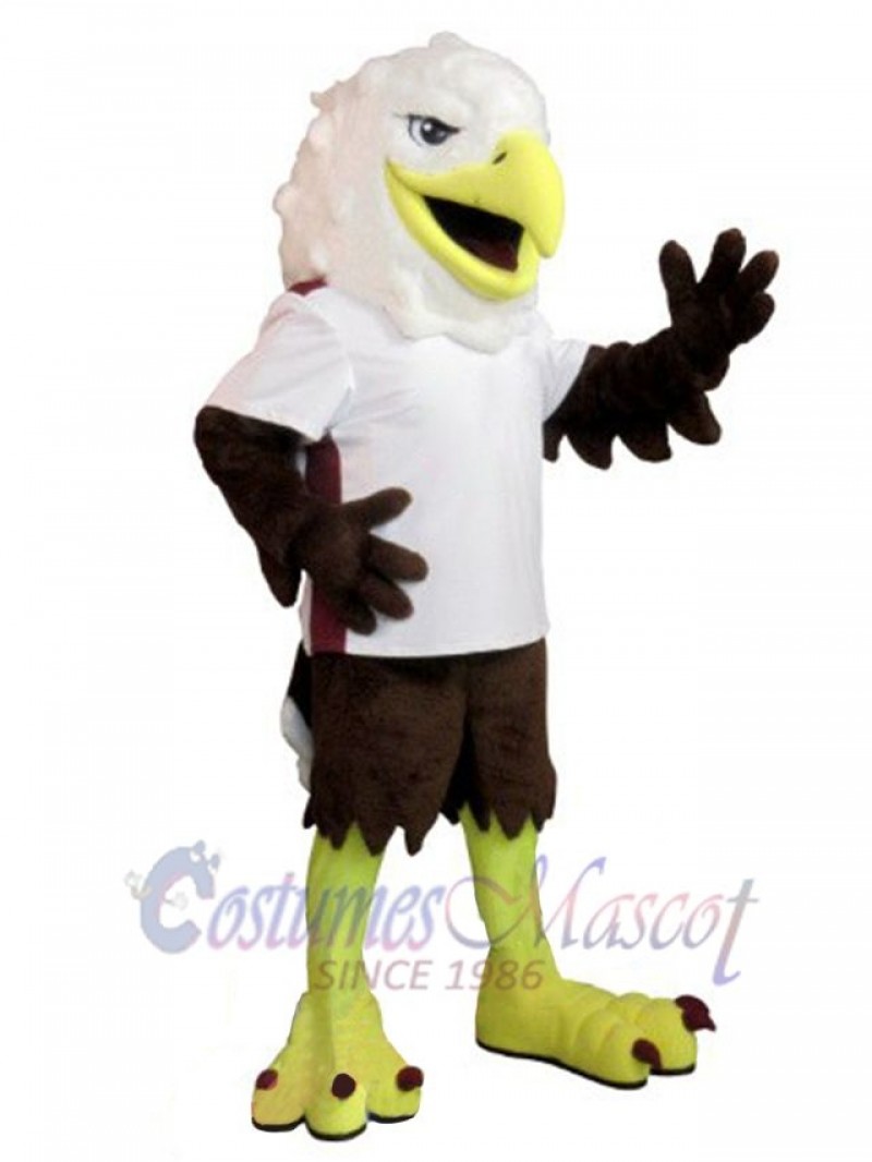 Hawk mascot costume