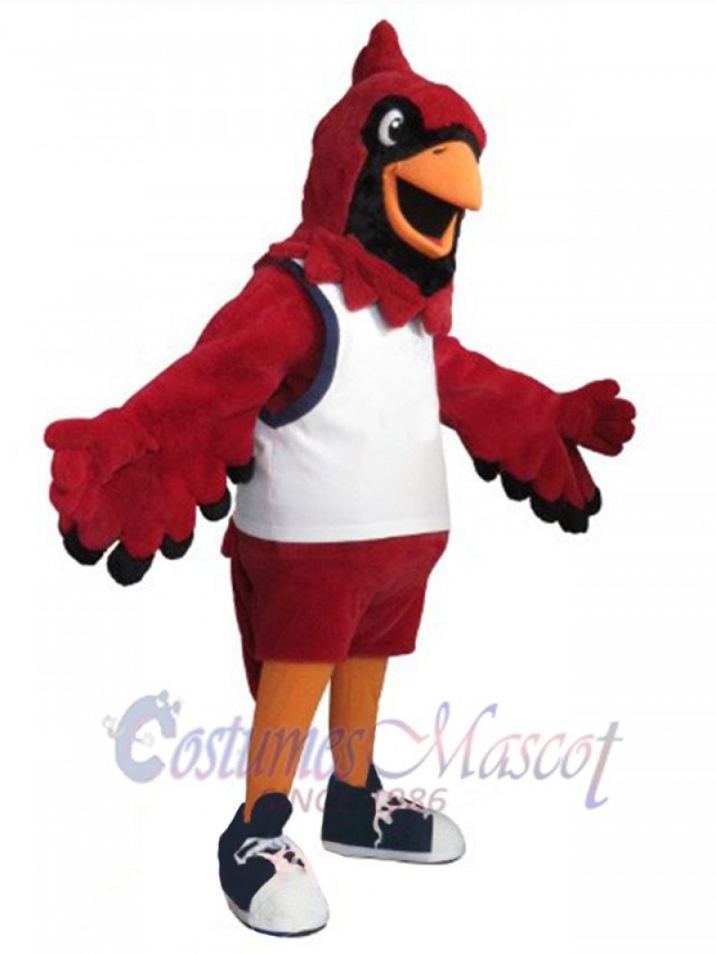 Cardinal Bird mascot costume