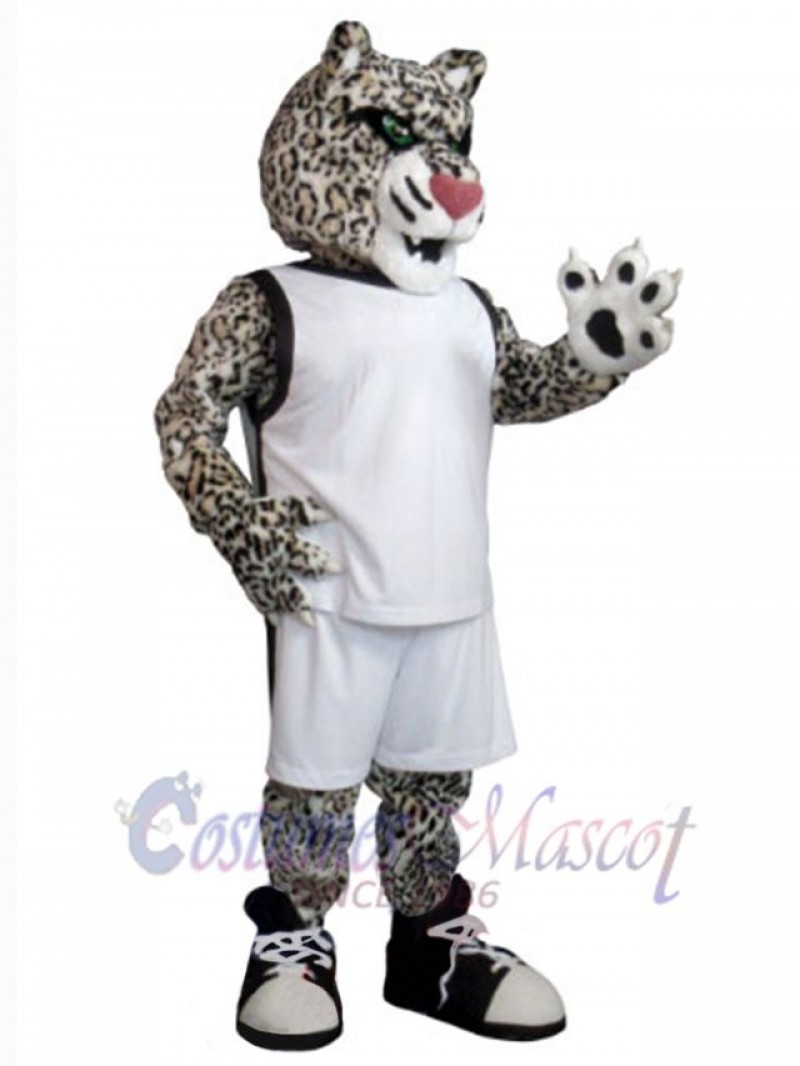 Leopard mascot costume