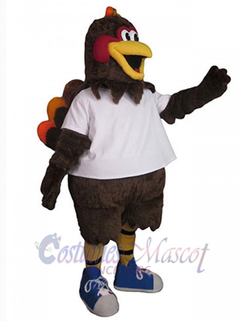 Turkey mascot costume