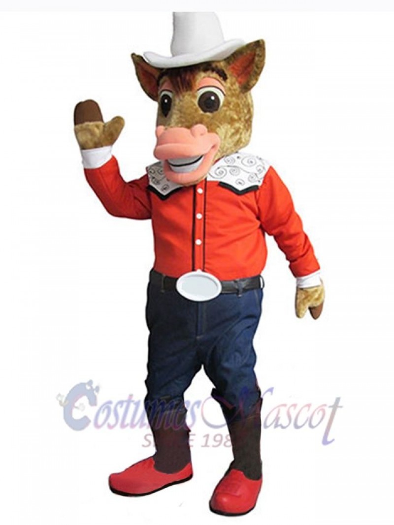 Horse mascot costume