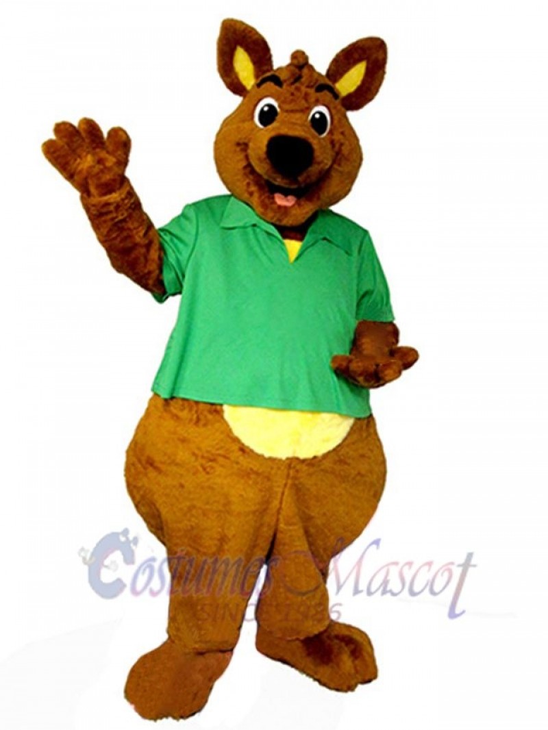 Kangaroo mascot costume