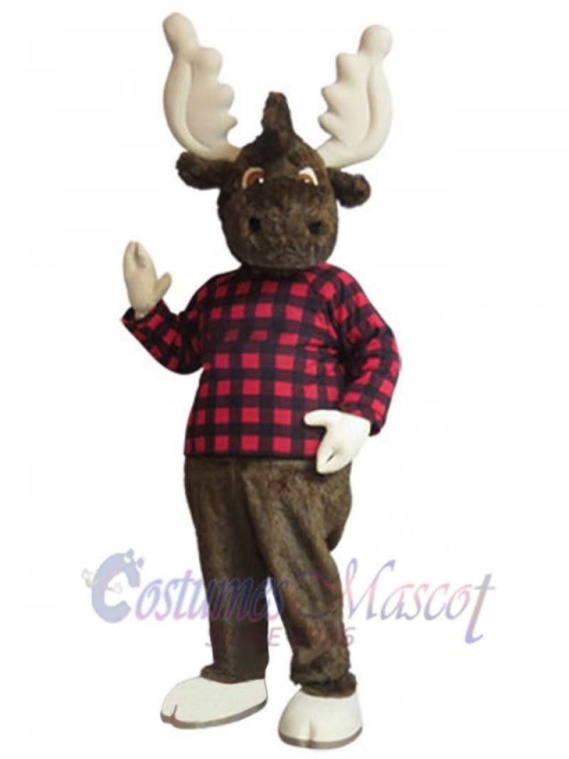 Moose mascot costume