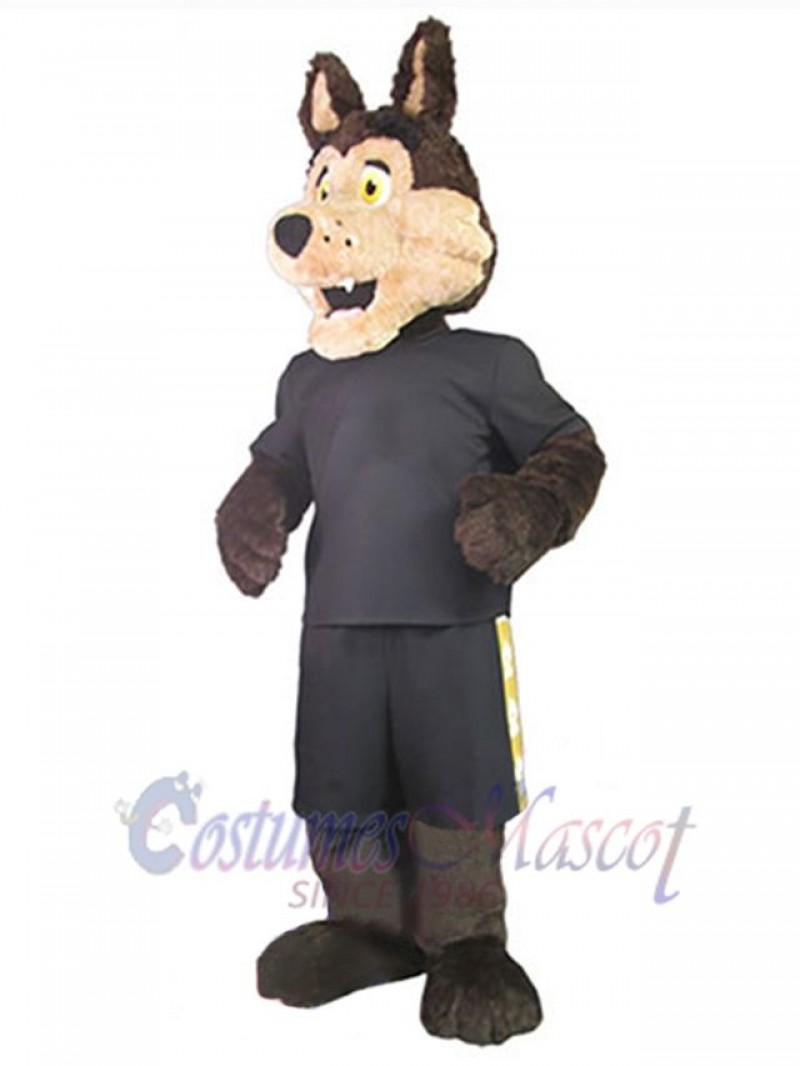 Coyote mascot costume