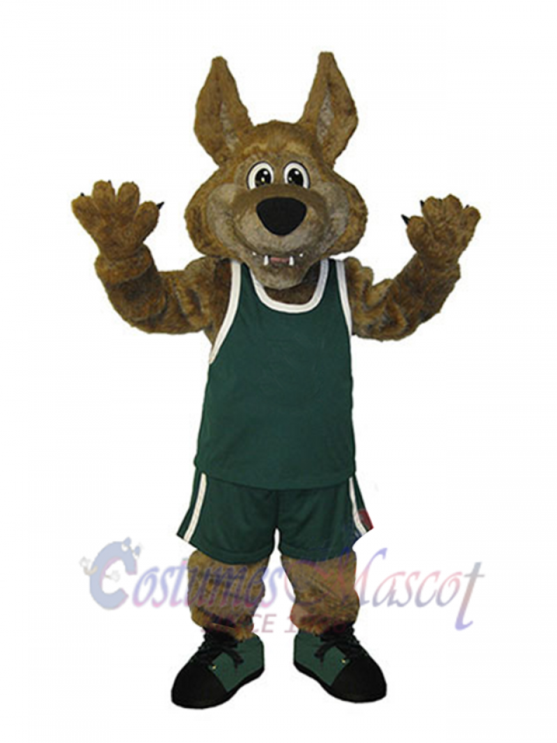 Coyote mascot costume