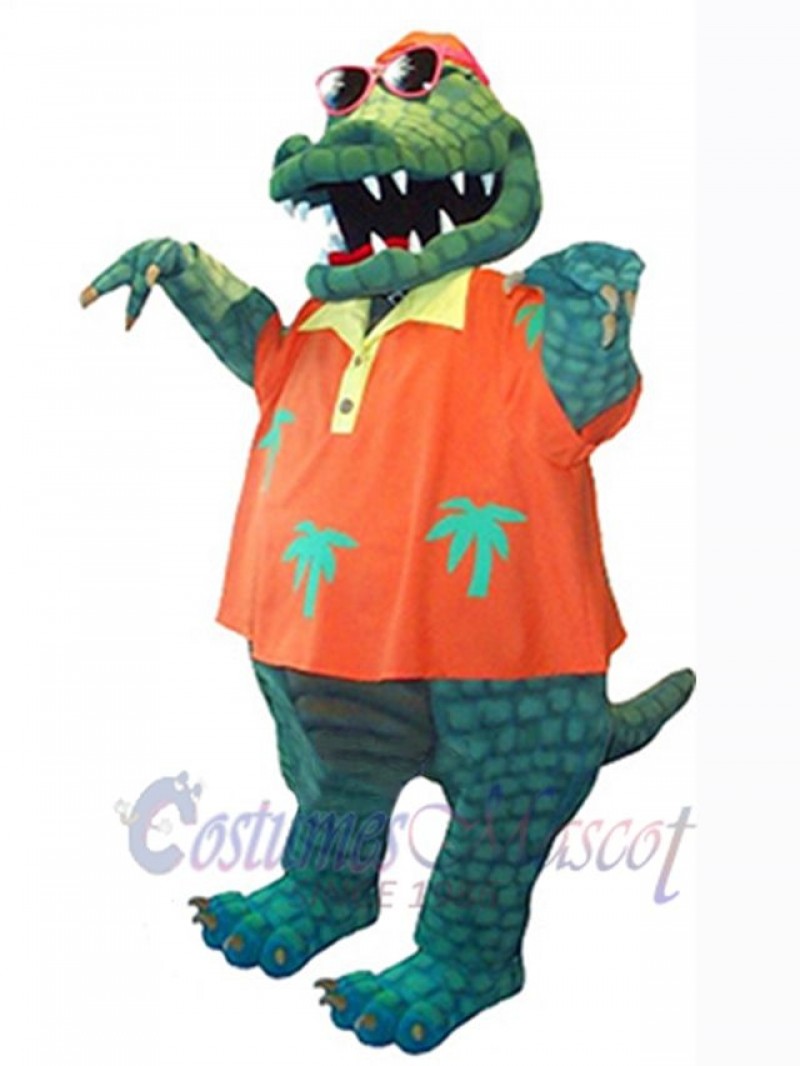Crocodile mascot costume
