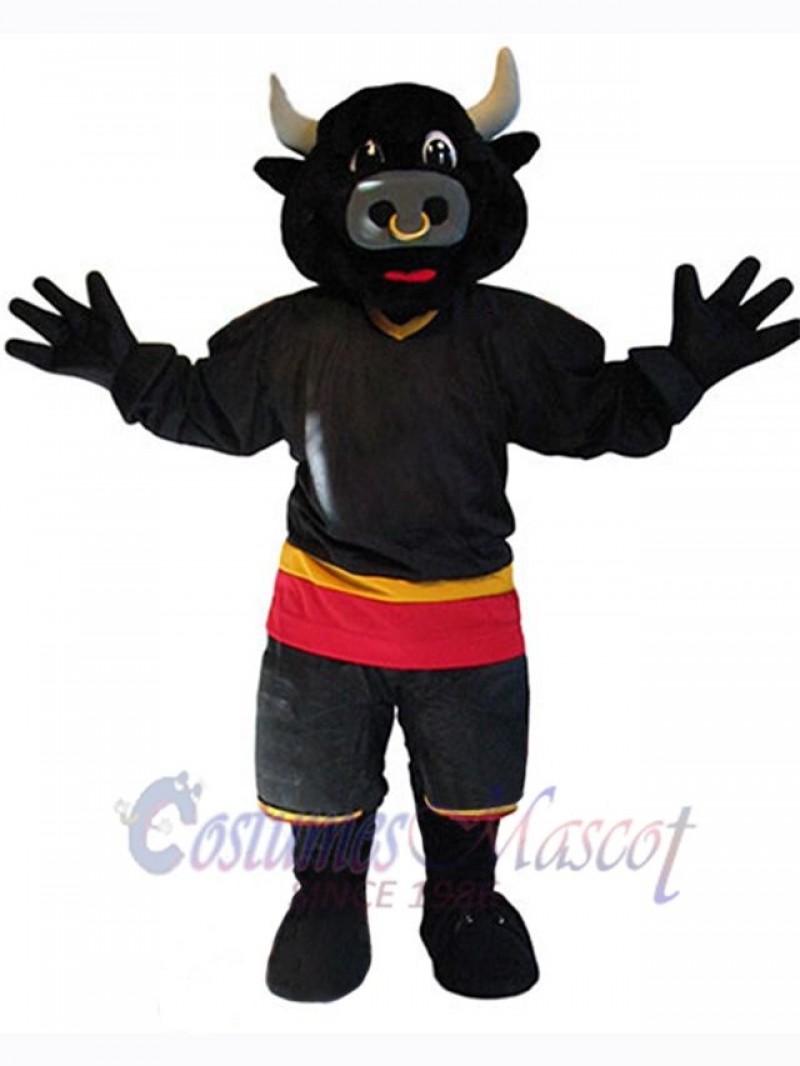 Bull mascot costume