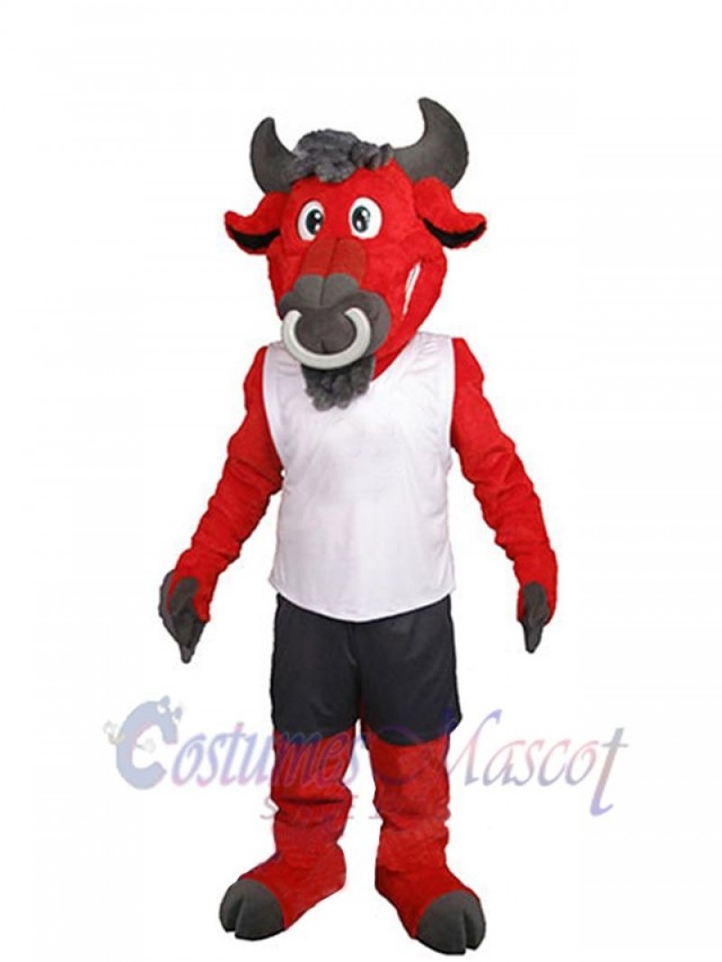 Bull mascot costume