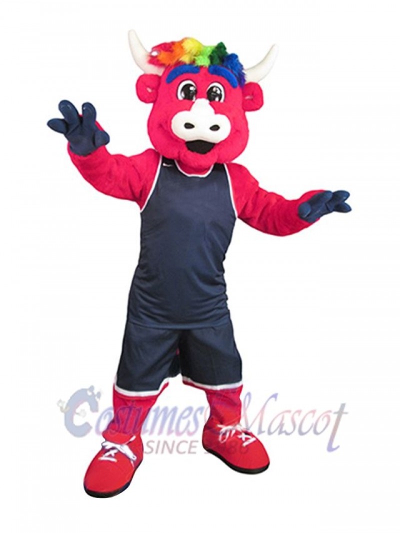 Bull mascot costume