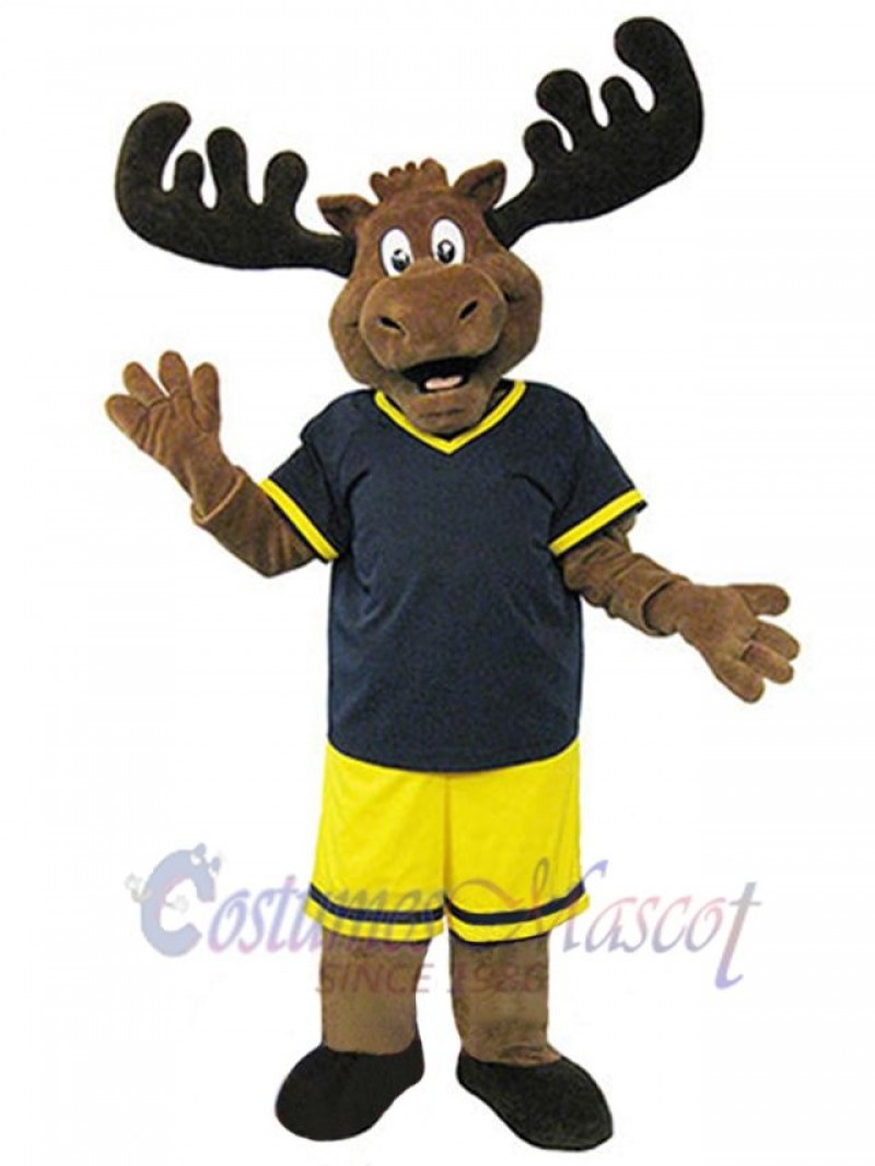 Moose mascot costume