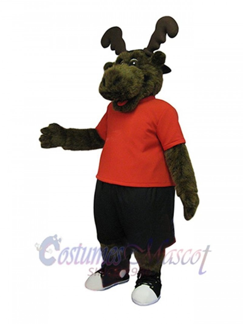 Moose mascot costume