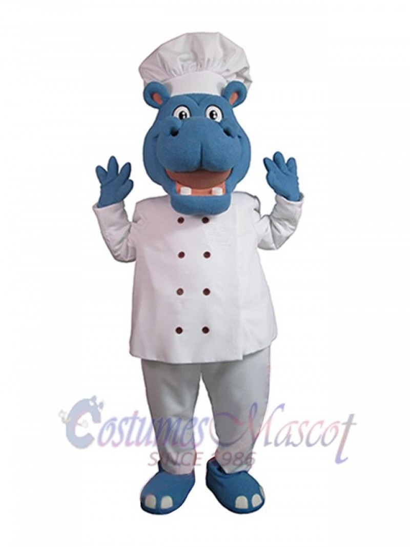 Hippo mascot costume