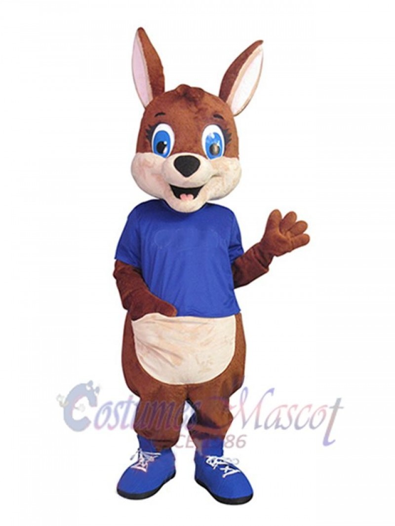 Kangaroo mascot costume