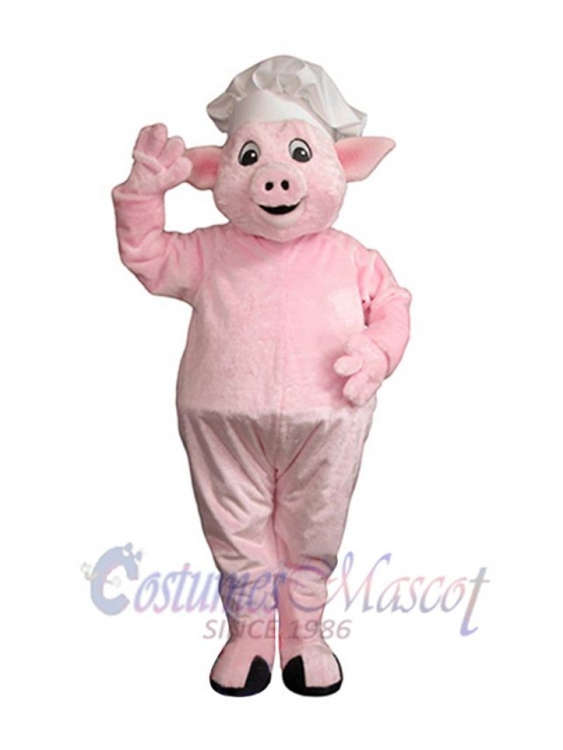 Pig mascot costume