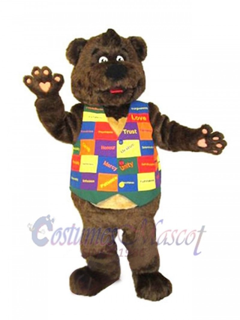 Bear mascot costume