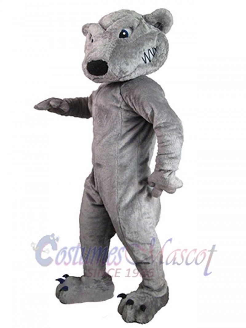 Wolf mascot costume