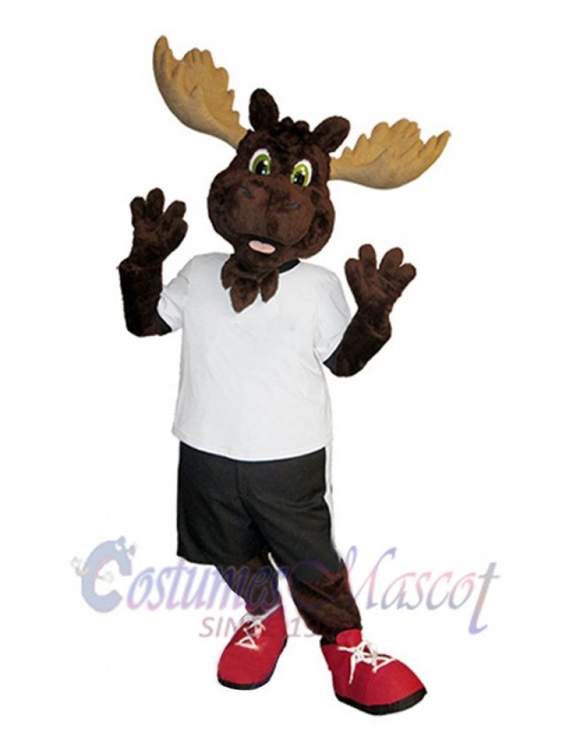 Moose mascot costume