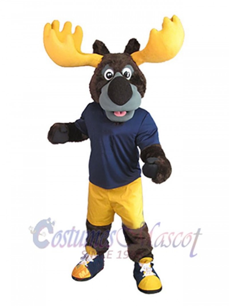 Moose mascot costume