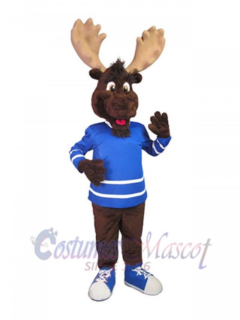 Moose mascot costume