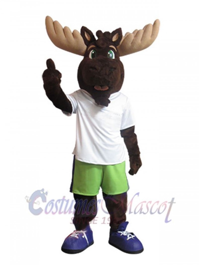 Moose mascot costume