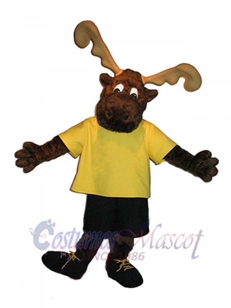 Moose mascot costume