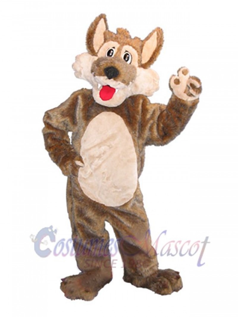 Coyote mascot costume