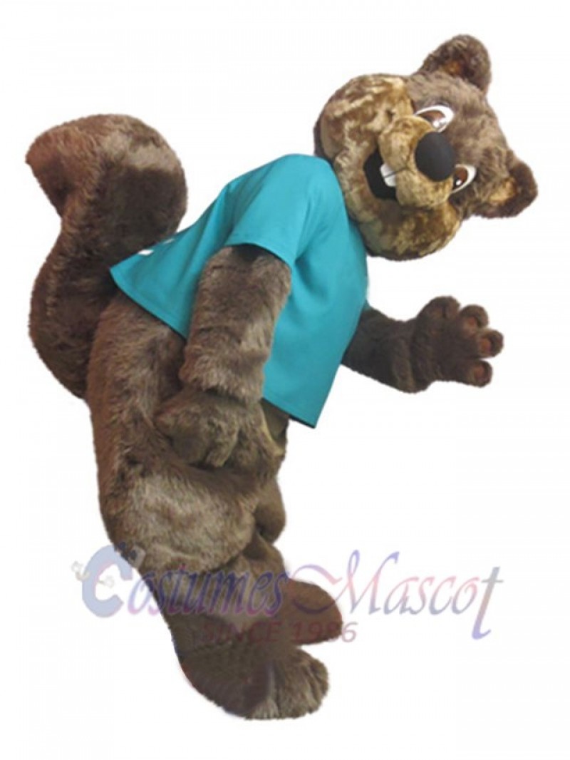 Squirrel mascot costume